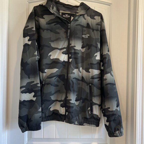 Hollister Men's Camo Windbreaker Size L - Picture 2 of 3